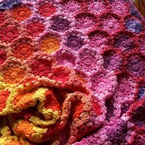 2017-11-18 Cozy Flowers Blanket 1