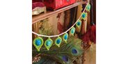 2016-01-11 Pop up Peacock feather stool cover 3