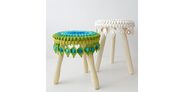2016-01-11 Pop up Peacock feather stool cover 2