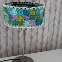 2015-07-11 Granny Collage Lampshade