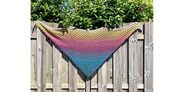 2018-07-30 Olivia Triangle Shawl 1