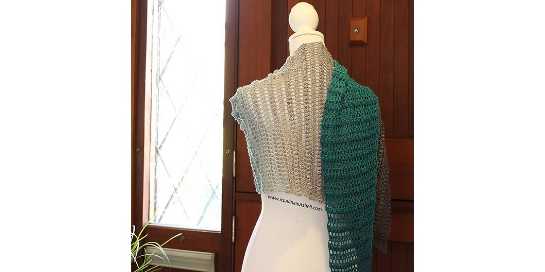 2018-02-10 Sweet Caroline Shawl 2