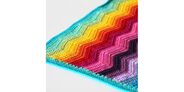 2016-01-02 Rainbow Ripple Baby Blanket 1