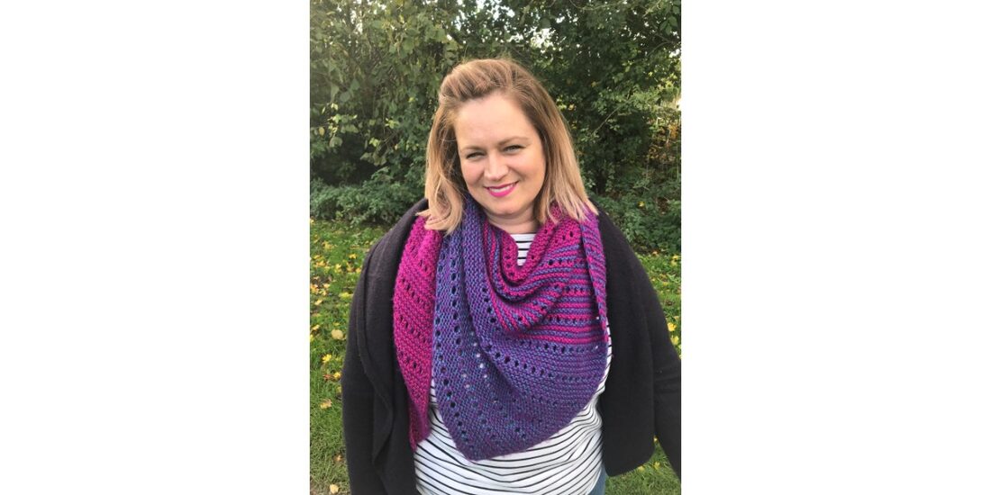 2018-11-09 Flat out fabulous shawl 1