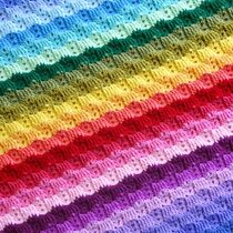 2015-02-23 Chaising Rainbows Blanket 1