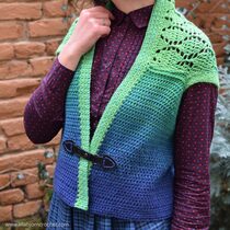 Spring Leaves Shrug_free crochet pattern_12_small