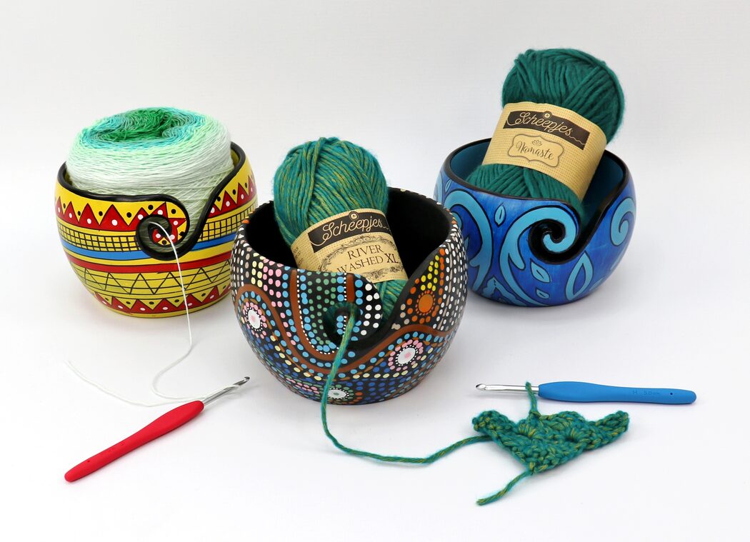 Yarn ball Yarn bowl by Pippa
