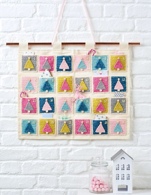 Candy-coloured Advent Calendar | Scheepjes