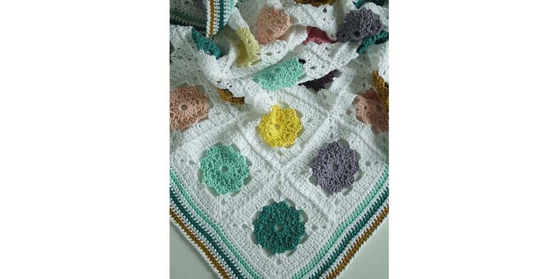 2019-11-09 Field of Daisies Blanket 1