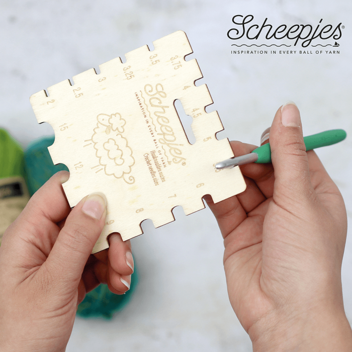 Scheepjes Crochet Hook Gauge | Scheepjes