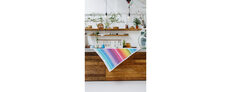 2020-04-30 Chevron Rainbow Blanket 1