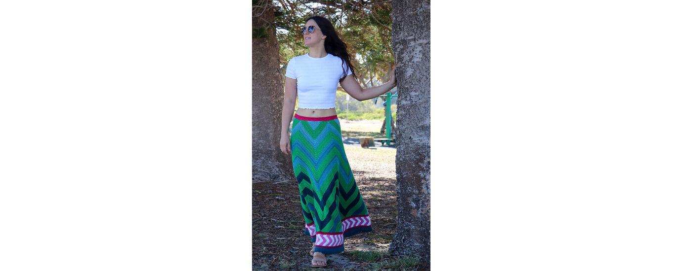 2020-07-06 Chevron Skirt 3