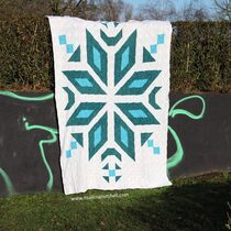 2021-01-27 Snowflake blanket 1