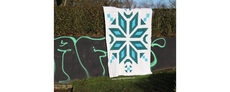 2021-01-27 Snowflake blanket 1