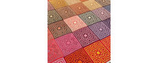 2021-02-14 Colorful Coral Mosaic Blanket 2