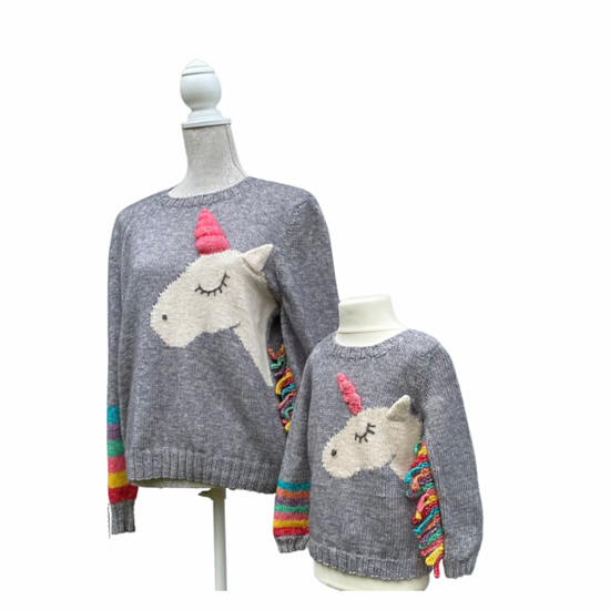 Unicorns \u0026 Rainbow Sweater | Scheepjeswol