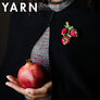 Scheepjes YARN Bookazine 12 Romance Pomegranate Brooch by Kwannie Cheng (3)