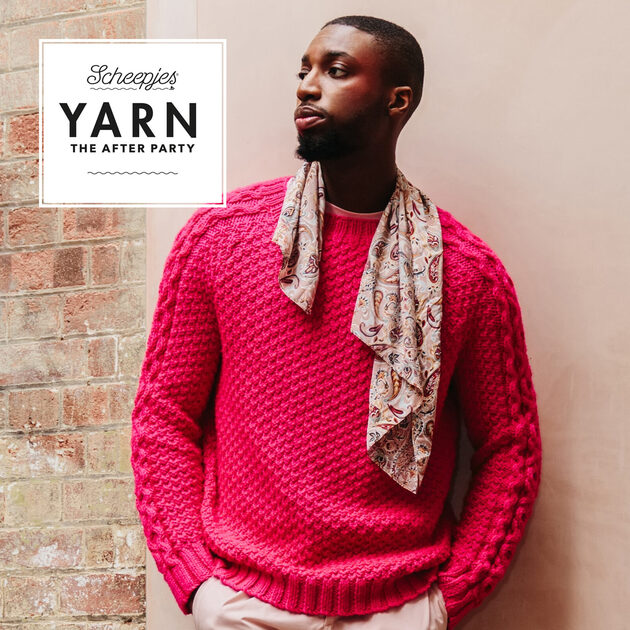 YARN - The After Party 186 - Moss and Cable Jumper | Scheepjes