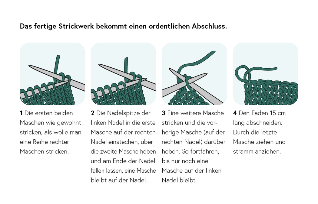In Jeder 2. Reihe Beidseitig Abketten Abketten | Stricken | Tipps und Techniken | Scheepjes