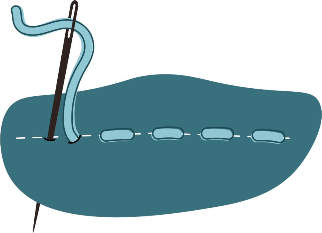 Running stitch