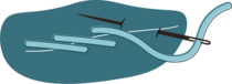 Stem stitch