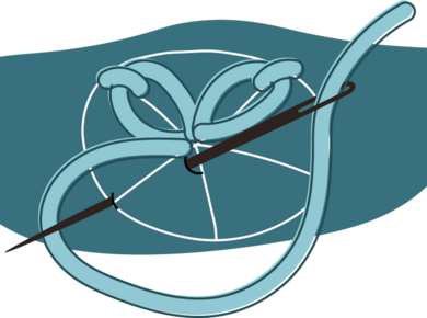 Lazy Daisy stitch 1
