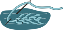 Slanted Cretan Stitch