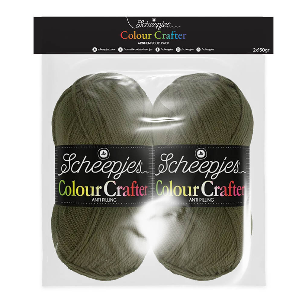 Scheepjes Colour Crafter Colour Pack – 6x50g Wadden Sea, Zacht Acryl Garen Voor Breien En Haken