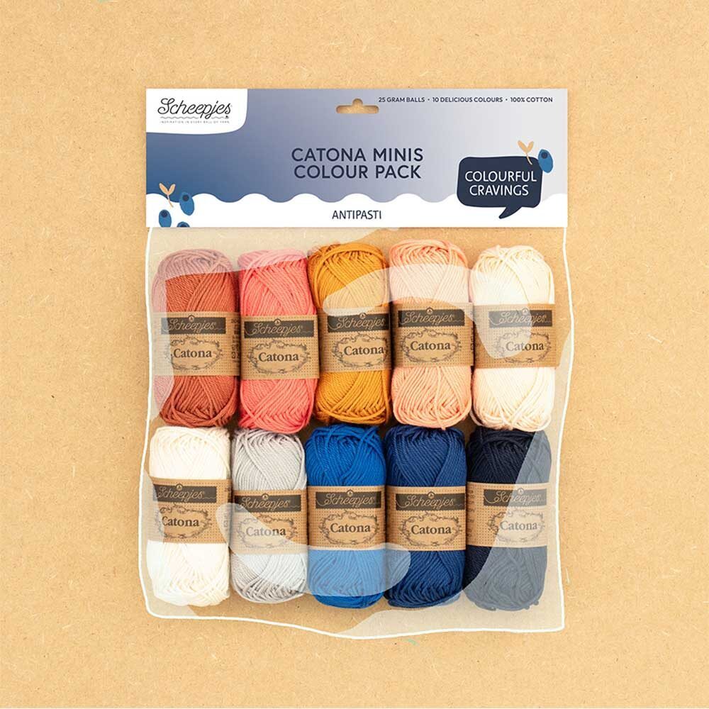 Catona Minis Colour Pack - Colourful Cravings | Scheepjes