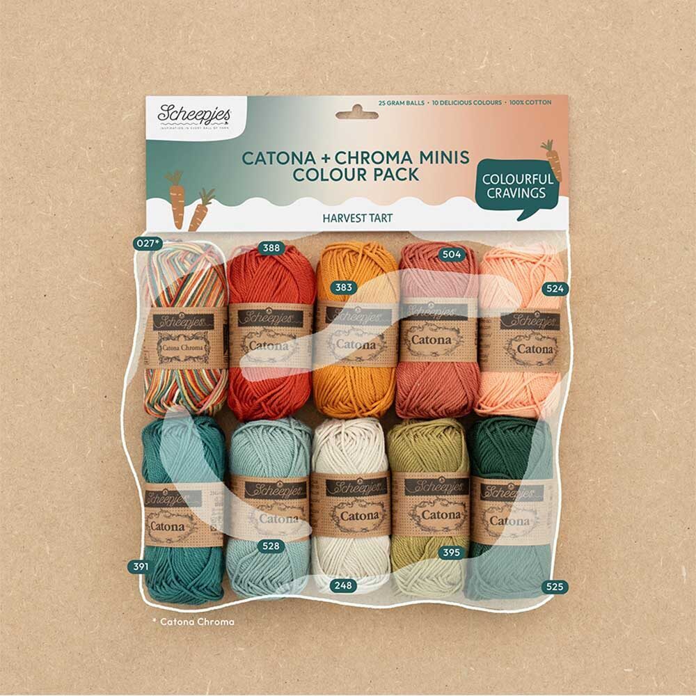 Catona Minis Colour Pack - Colourful Cravings | Scheepjes