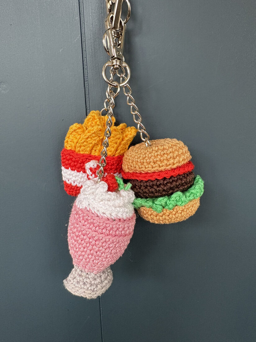 Mini Milkshake Keychains Fastfood Keychains - Milkshake | Scheepjes