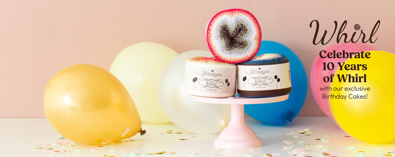 Scheepjes slider - Whirl Birthday Cake